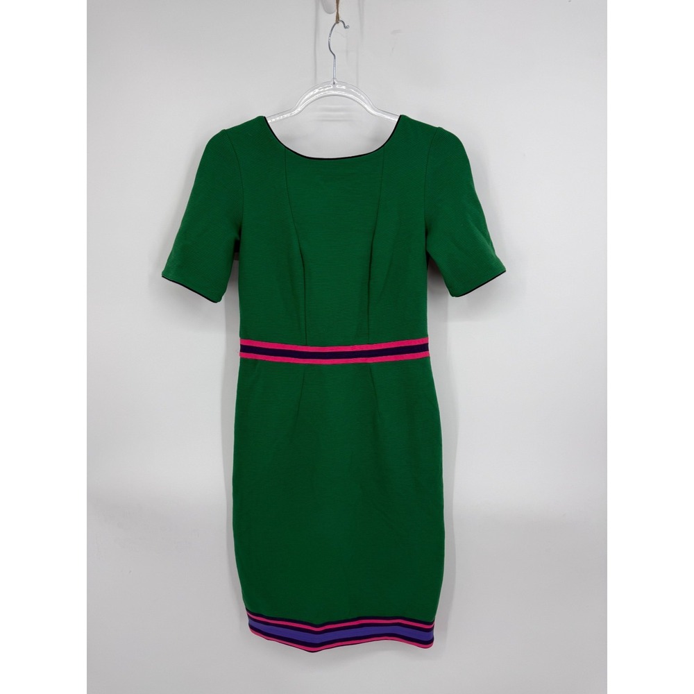 Boden Sheath Dress Size 4P Preppy Professor Quirky Office Corpcore Buisness Work